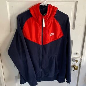 Nike zip up jacket
